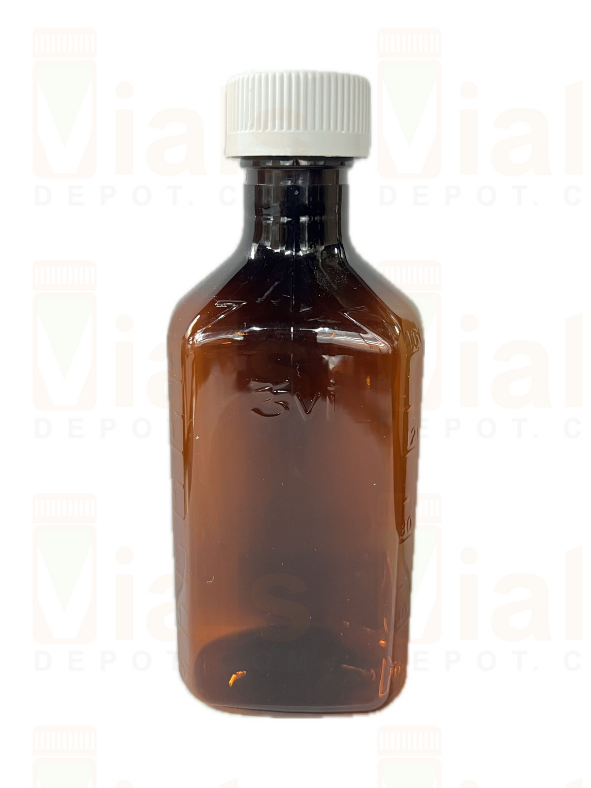 6 oz Liquid Oval W / CR Caps (220 pcs/case) | Premium Plastic Liquid Ovals