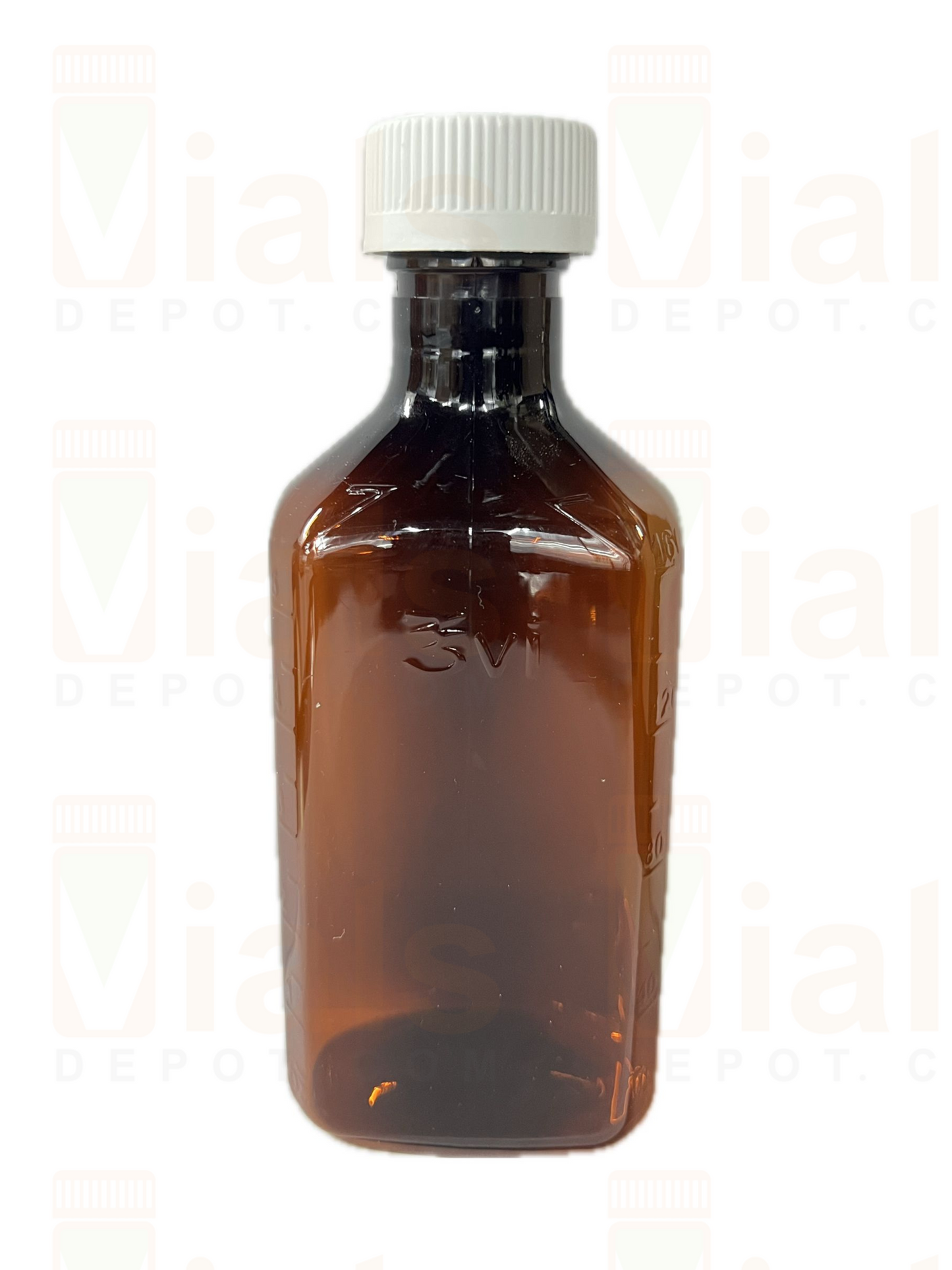 6 oz Liquid Oval W / CR Caps (220 pcs/case) | Premium Plastic Liquid Ovals